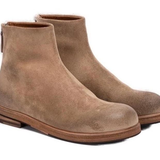 마르셀 주카제파 백짚 스웨이드 부츠