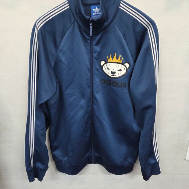 아디다스 니고베어 빅트레포일 로고 트랙탑 져지 L