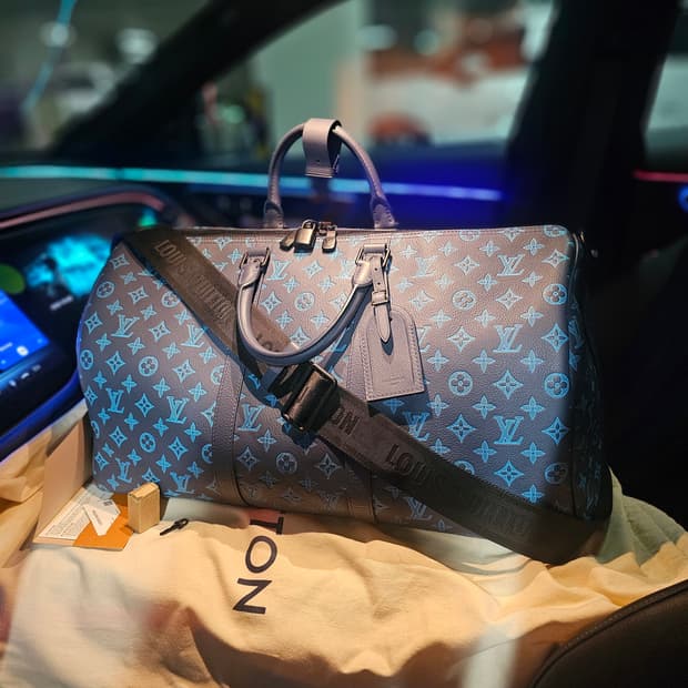 루이비통 키폴50 올레더 쉐도우 리버블루 신형