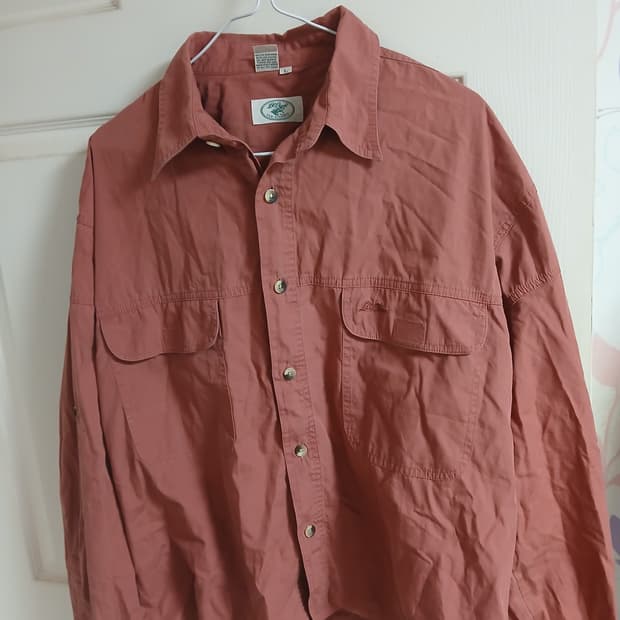 L.L.bean  피싱 셔츠 L size