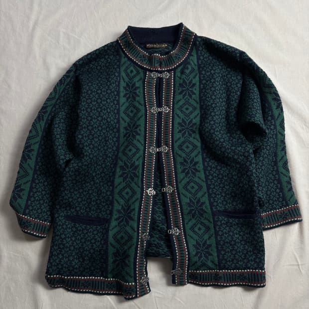 Nordstrikk 노르드스트리크 빈티지 울 가디건 자켓 L