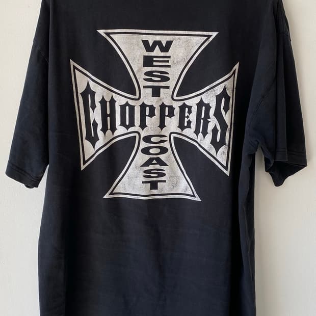 빈티지 웨스트 코스트 차퍼스 티셔츠 xxl 2xl 3xl