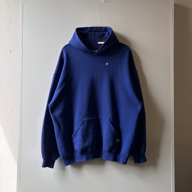 90s 러셀 에슬레틱 50/50 후디 코발트 블루