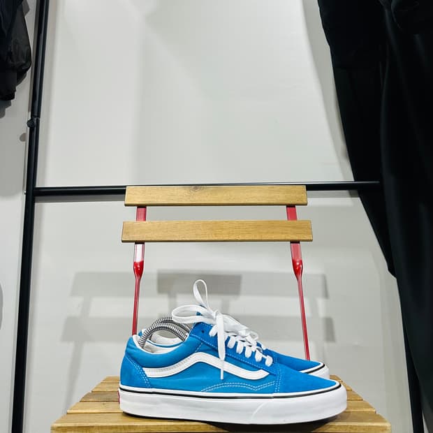 265) 반스 운동화 남성 남자 신발 올드스쿨 블루 스웨이드