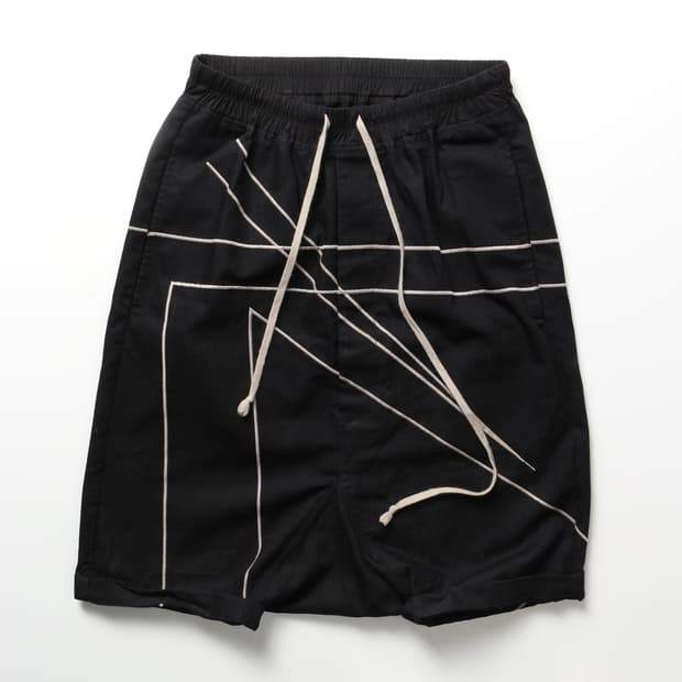릭 오웬스 16ss 배기 하프팬츠  