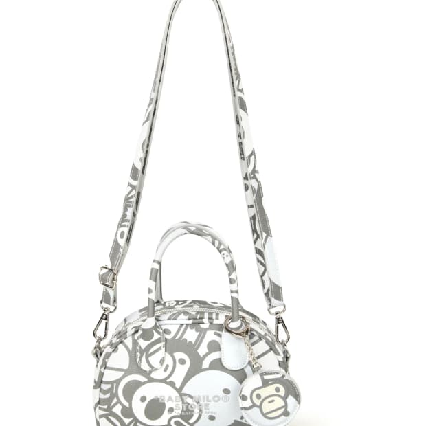 (오더) 베이프 베이비마일로 26SS 크로스백 그레이