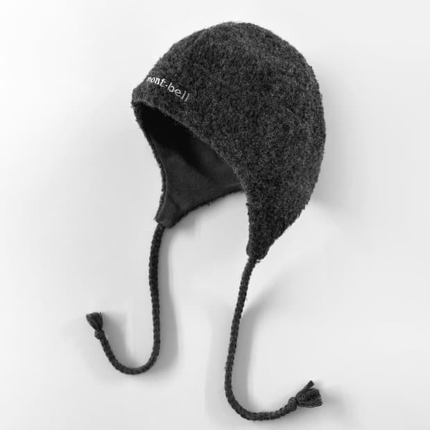 빈티지 몽벨 울 블랜드 이어플랩 비니