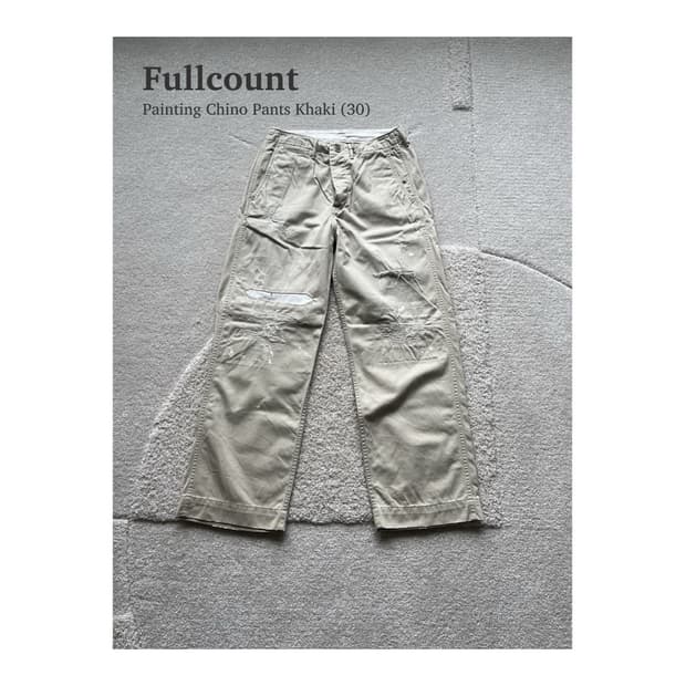 풀카운트 페인팅 치노 팬츠 (30-31)