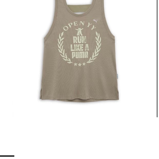 오픈와이와이 x 푸마 슬리브리스 탑