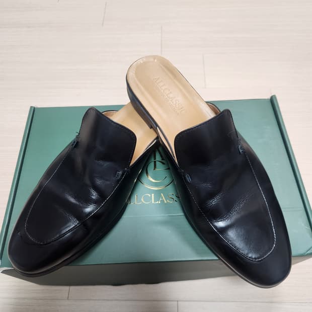 ALLCLASS 남성 소가죽 뮬 슬리퍼 265사이즈