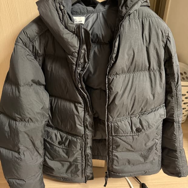 스톤아일랜드 크링클랩스 블랙 스몰