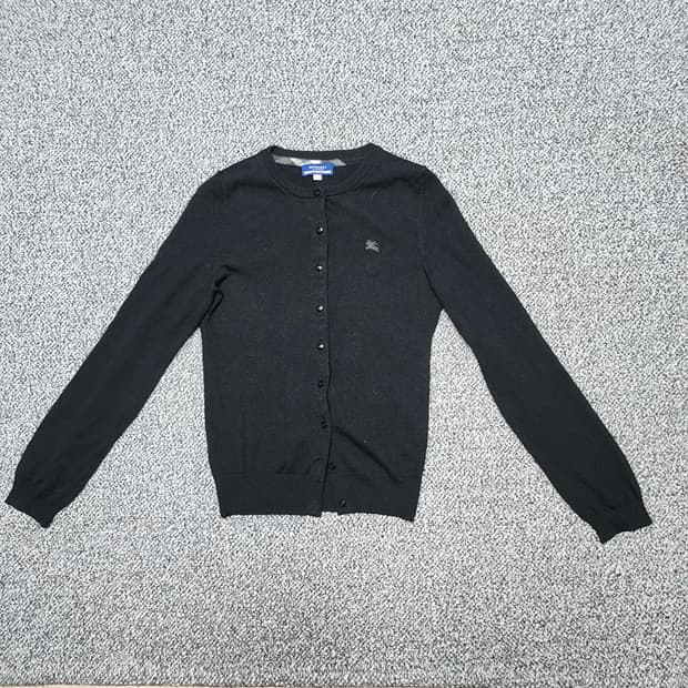 버버리 블랙 여성 가디건 38사이즈