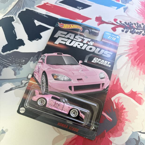 핫휠 분노의 질주 혼다 s2000