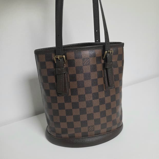 LOUISVITTON 루이비통 정품 다미에 버킷 마레 pm숄더백
