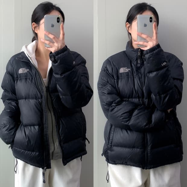 노스페이스 눕시 패딩