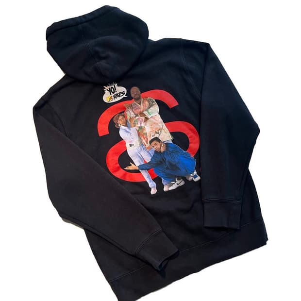 stussy x Yo! MTV Raps MC Lyte hoodie