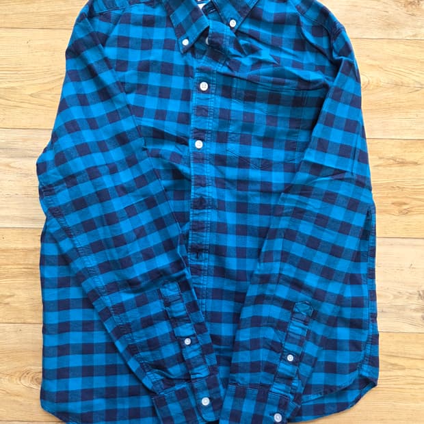 올드네이비 체크셔츠