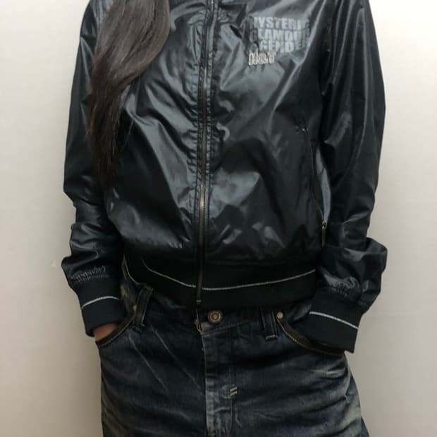 빈티지 H&T 히스테릭글래머&젠더 블랙 자켓