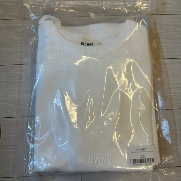 글로니 [2PACK] G CLASSIC FITTED TEE 새상품