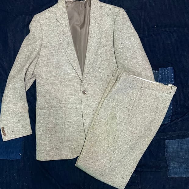 메이드 인 프랑스 혼방 울 셋업 100/32