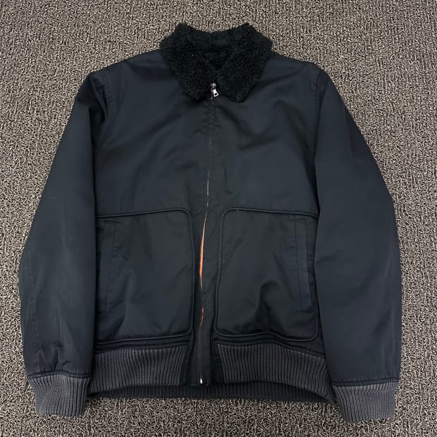 Paul Smith 폴스미스 털 봄버 자켓 점퍼 블랙 M