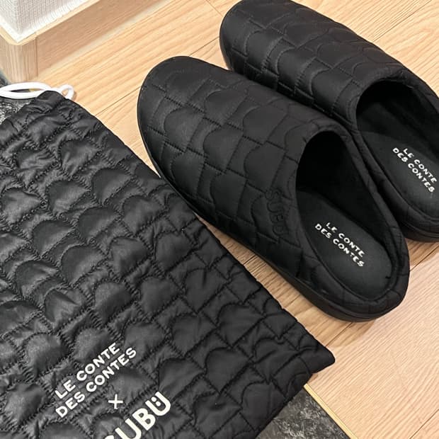 스부(SUBU)x르콩트(LCDC) 패딩 슬리퍼