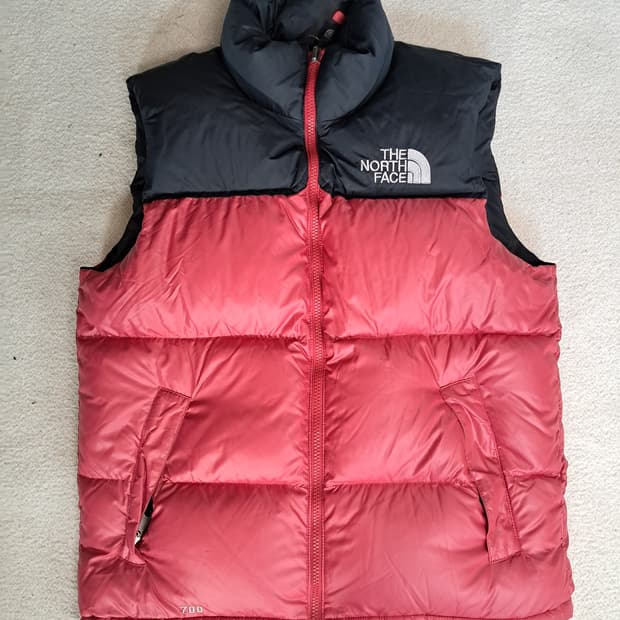 노스페이스700 패딩조끼