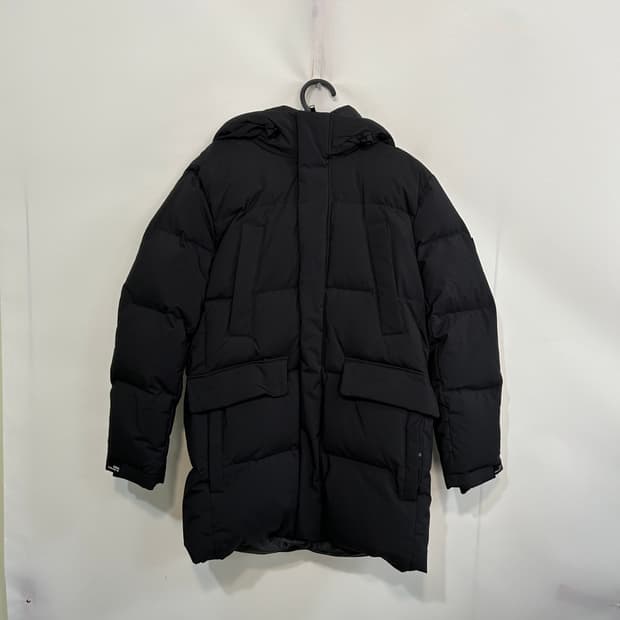 게스 남성 다운 패딩 100 블랙 상태최상