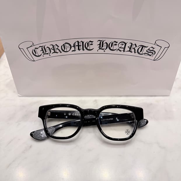 (새상품급) 크롬하츠 컨볼루티드 블랙 실버