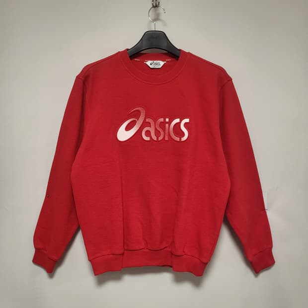 아식스 빈티지와플 맨투맨 스웻셔츠