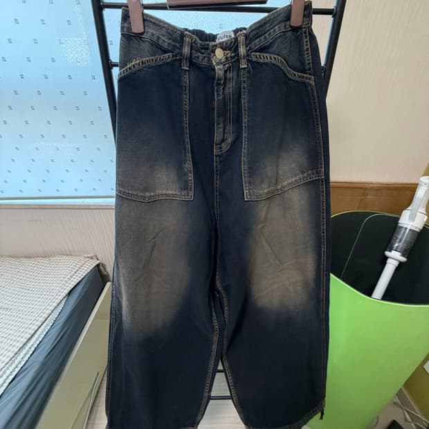 피그먼트 워싱데님 팬츠