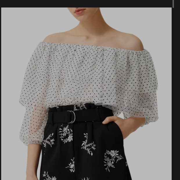 Maje 플로럴 자수 쇼츠 36 새제품(택O)