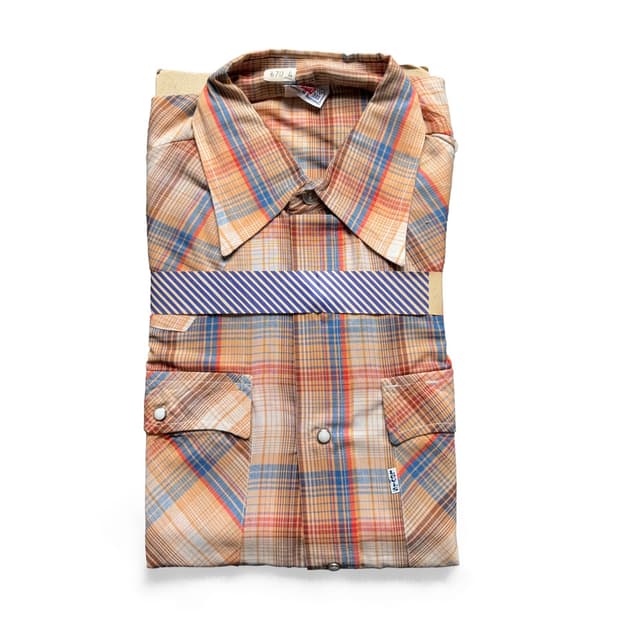 70년대 데드스탁 리바이스 Levi’s 오리지널 웨스턴 셔츠