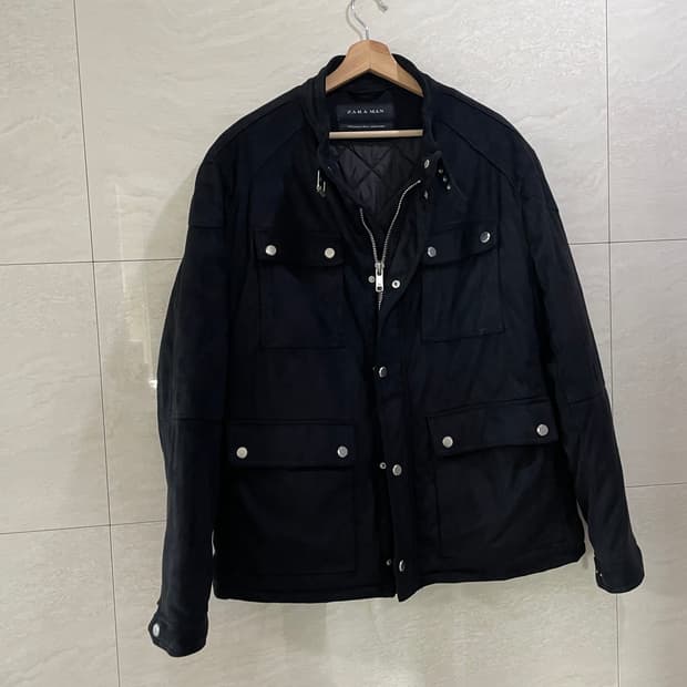 자라 / 스웨이드 점퍼, 남성점퍼 / XL