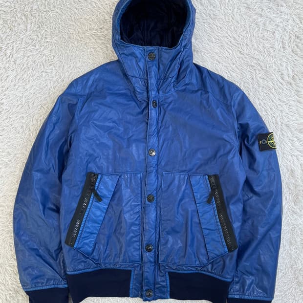 스톤아일랜드 무솔라 고마타 항공 봄버자켓/#52