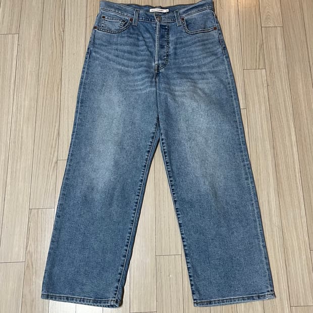 리바이스 립케이지 스트레이트 앵클 데님