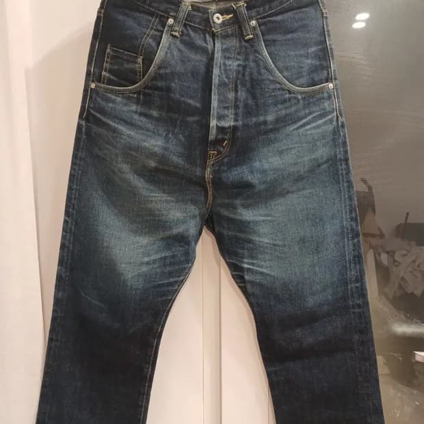 COMME des GARCON RED SELVEDGE WIDE DENIM