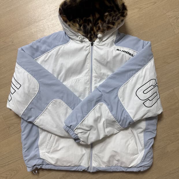Supreme faux fur reversible jacket