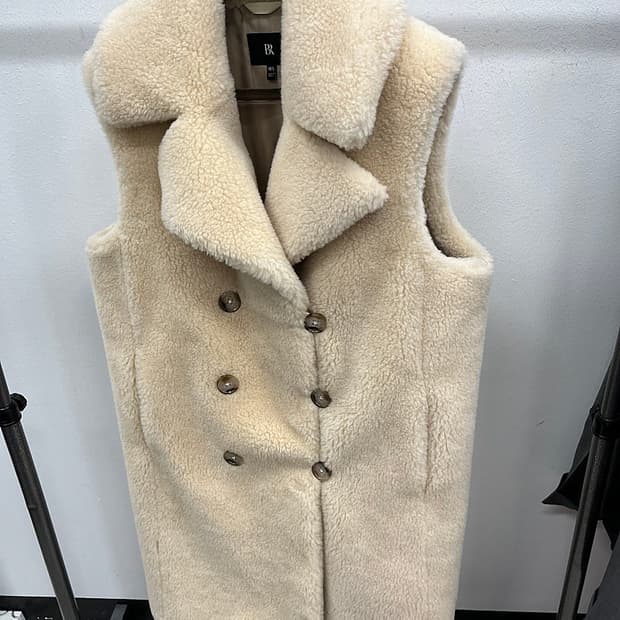 여) 바나나리퍼블릭 시어링 세르파 조끼 