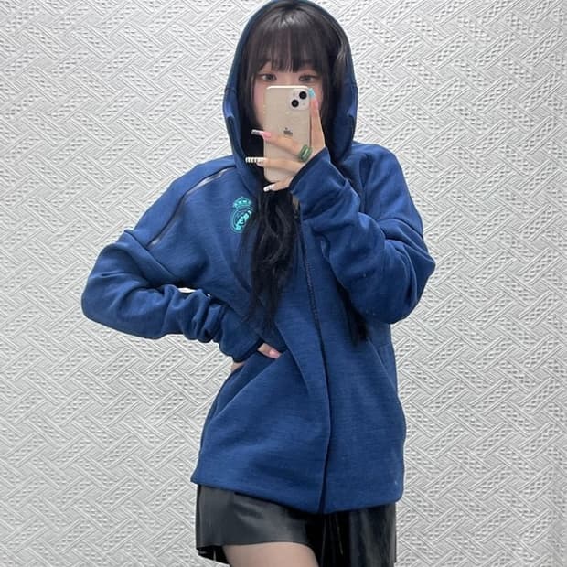 아디다스 올드스쿨 레알마드리드 딥블루 져지 후드집업 105 C13074