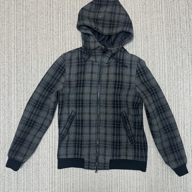 HARE 울 후드집업