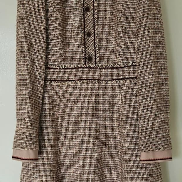 케네스레이디 트위드 원피스