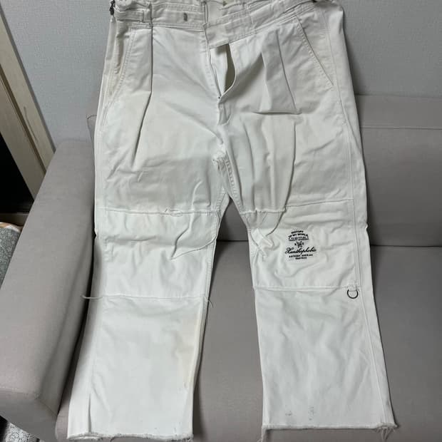 라프시몬스 패널링 팬츠 46