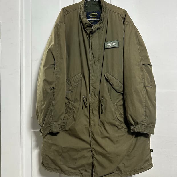 알파인더스트리 M65 피쉬테일 파카