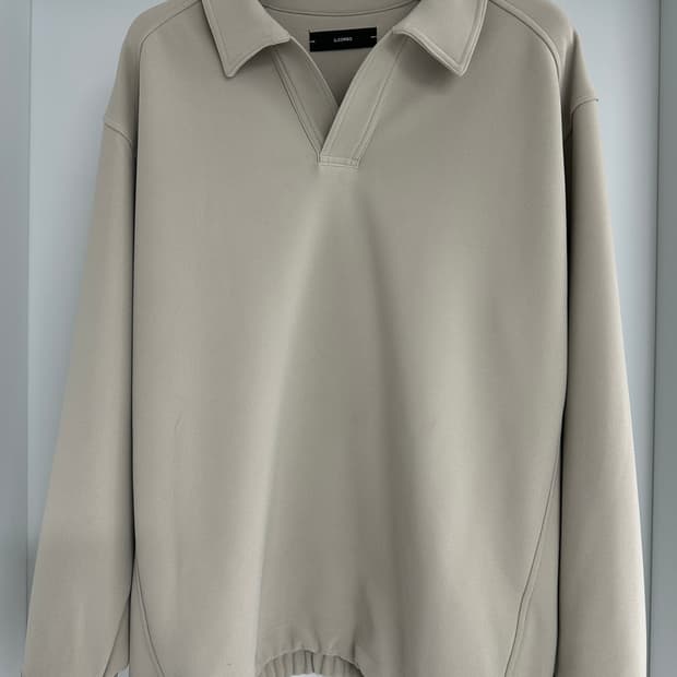 [일꼬르소] 남성 루즈핏 오픈 카라 셔츠