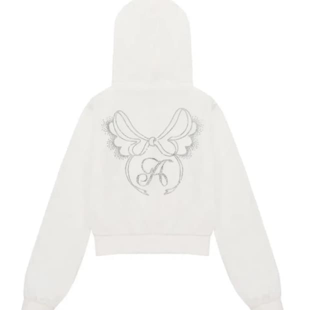 오모모 omomo 엔젤 베이비 벨로아 후드집업 셋업 일괄