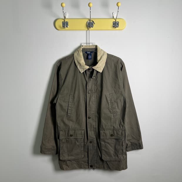 폴로 랄프로렌 카키 워크 자켓 L