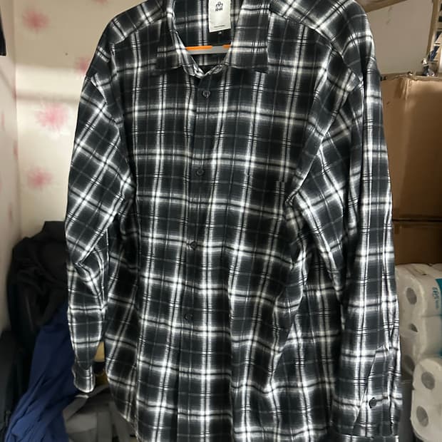 폴리테루 루즈드 체크 셔츠 3