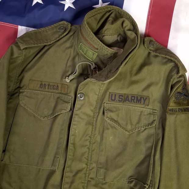 오리지날 80's 미군 3세대 M-65 필드 야상