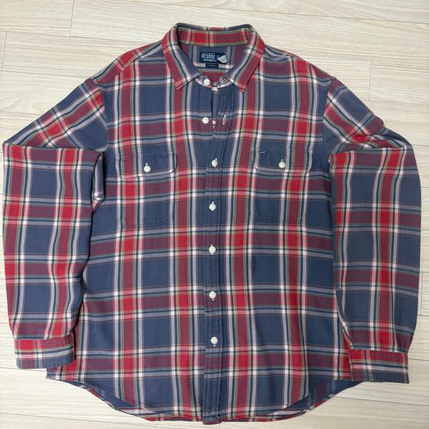 폴로 랄프로렌  플란넬 셔츠 2XL